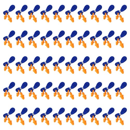 Pairs silicone earplugs - 50,