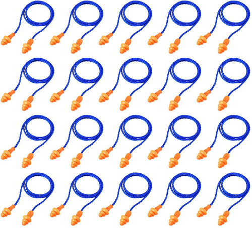 Pairs corded ear plugs - corded,