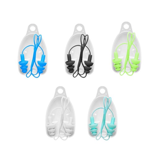 Soft silicone earplugs - soft,