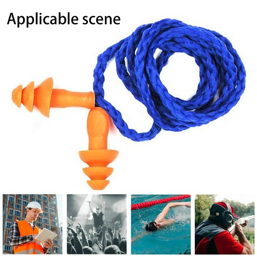 50x corded ear plugs - 1/10/50x,