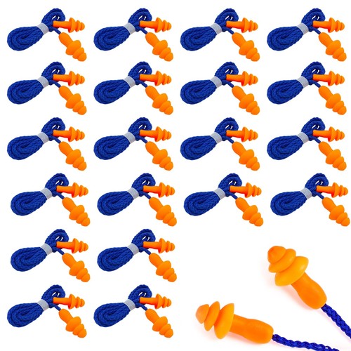 Silicone ear plugs with - silicone, cord