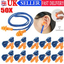 50X Corded Ear Plugs Reusable