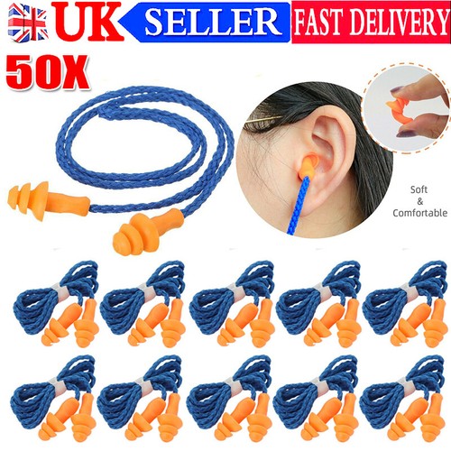 50x corded ear - corded, plugs