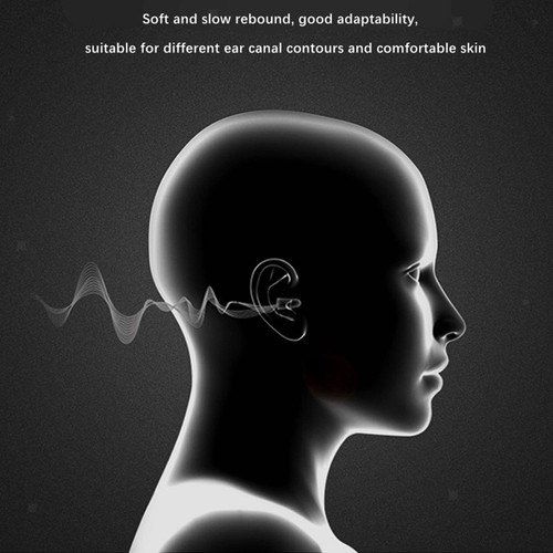 Silicone earplugs with string - silicone,