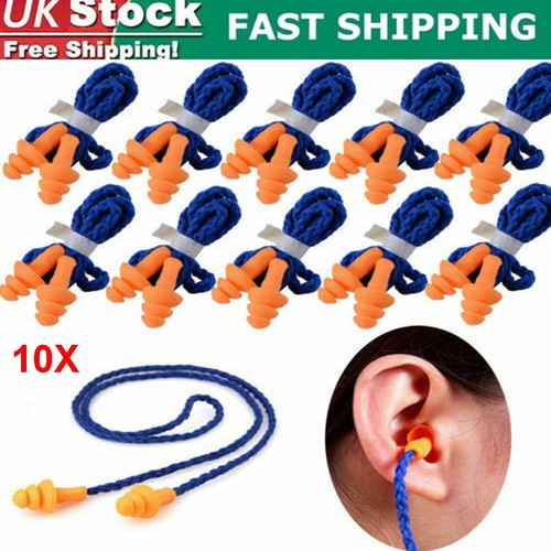 10pair reusable corded ear - 10pair,