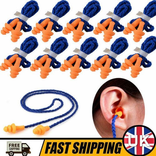 50x corded ear plugs - ear,