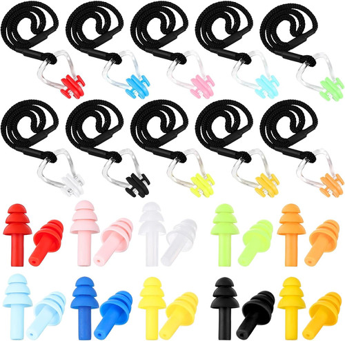Pcs swimming nose clip - 10,